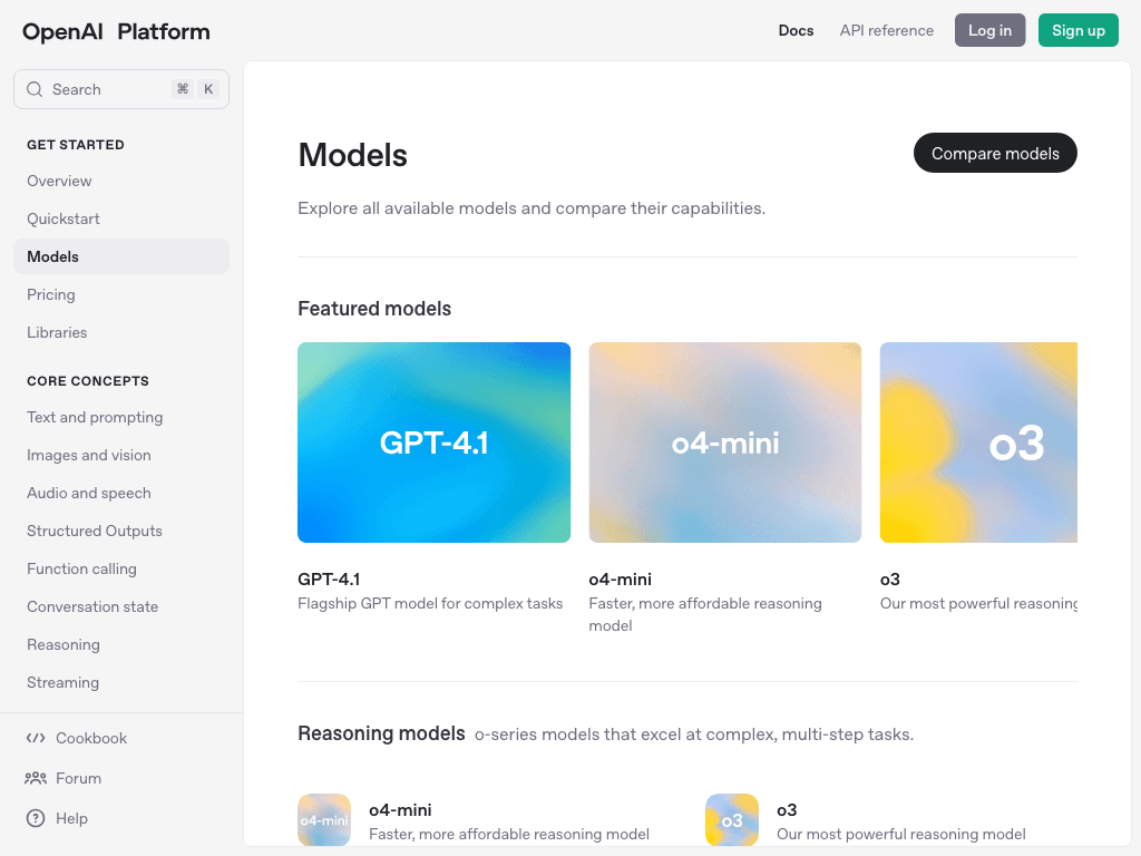 OpenAI screenshot